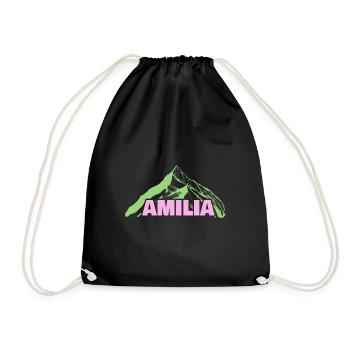 Alpinisme Amilia - Sac de sport léger - noir - Devant