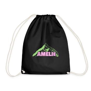 Alpinisme Amélie - Sac de sport léger - noir - Devant