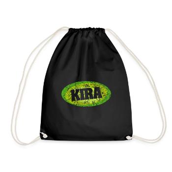 Kira - Drawstring Bag - black - Front