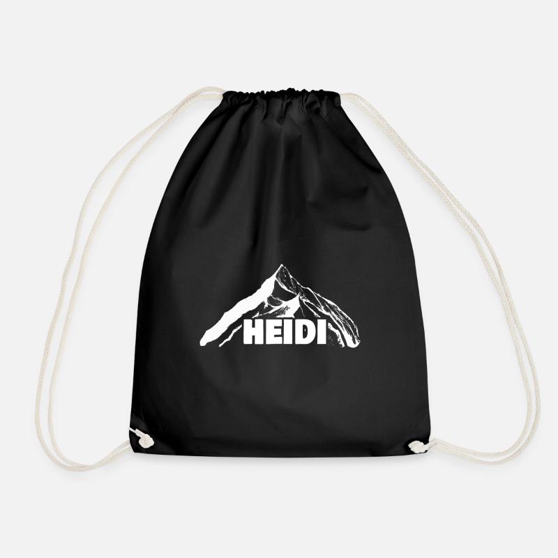 Klettern Heidi - Turnbeutel - Schwarz