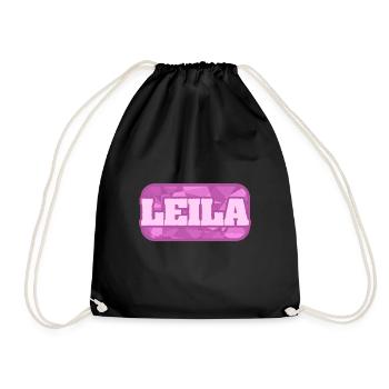 Santé Leila - Sac de sport léger - noir - Devant