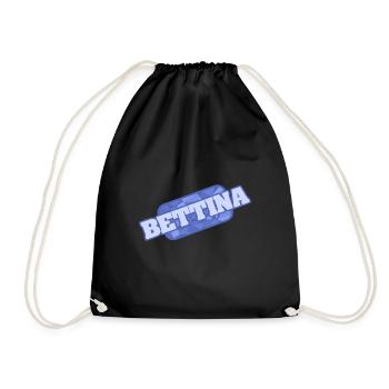 Gesundheit Bettina - Turnbeutel - Schwarz - Vorne