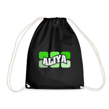 Aliya - Drawstring Bag - black - Front