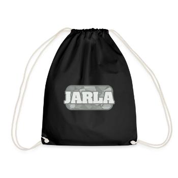 Jarla as health - Drawstring Bag - black - Front