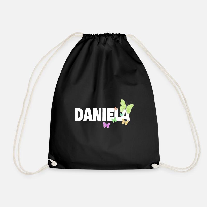 Daniela - Drawstring Bag - black