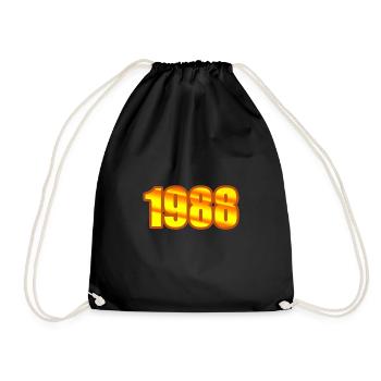 1988 - Sac de sport léger - noir - Devant