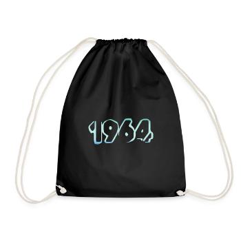 1964 - Sac de sport léger - noir - Devant