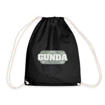 Gunda - Drawstring Bag - black - Front