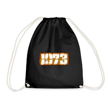 1973 - Drawstring Bag - black - Front