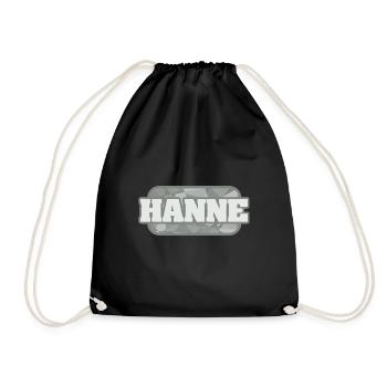 Health Hanne - Drawstring Bag - black - Front