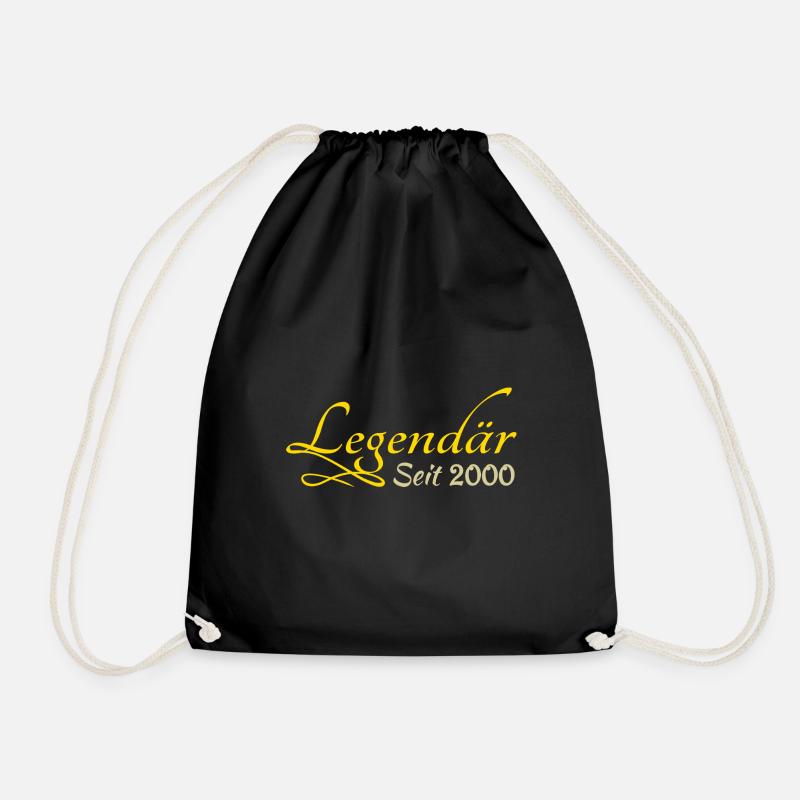 Legendär 2000 - Turnbeutel - Schwarz