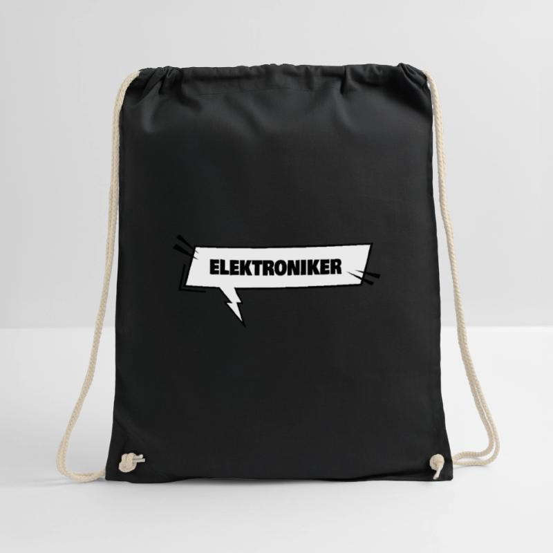 Gift for Electronics Technician Drawstring Bag
