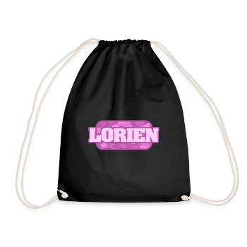 Gesundheit Lorien - Turnbeutel - Schwarz - Vorne