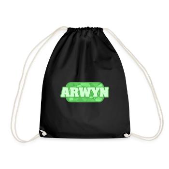 Gesundheit Arwyn - Turnbeutel - Schwarz - Vorne