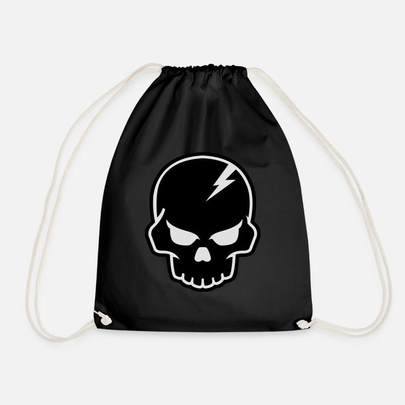 Skull - Turnbeutel - Schwarz
