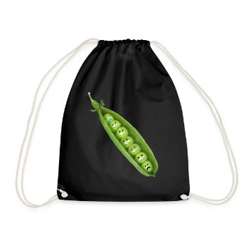 Pois - Sac de sport léger - noir - Devant