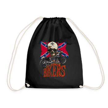 Biker's Symbols - Sac de sport léger - noir - Devant