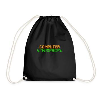 Computer Whisperer - Computer Science Programmer - Turnbeutel - Schwarz - Vorne