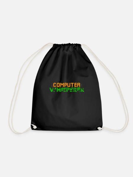 Computer Whisperer - Computer Science Programmer - Turnbeutel - Schwarz