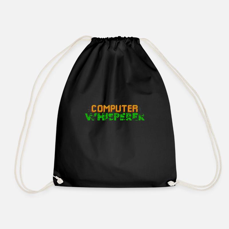 Computer Whisperer - Computer Science Programmer - Turnbeutel - Schwarz
