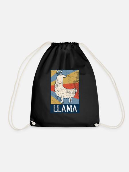 lama - Sac de sport léger - noir