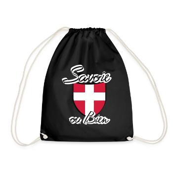 ecusson savoie - Sac de sport léger - noir - Devant