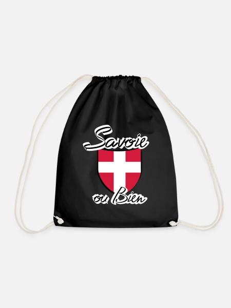 ecusson savoie - Sac de sport léger - noir