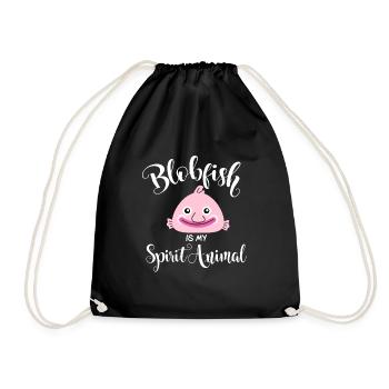 blobfish - Sac de sport léger - noir - Devant