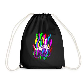 Lsd Drug Acid Hallucinogen Albert Hofman Gift Idea - Drawstring Bag - black - Front
