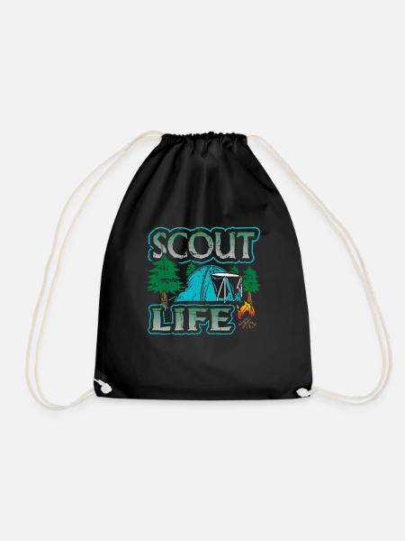Scout Life T-shirt - Sac de sport léger - noir
