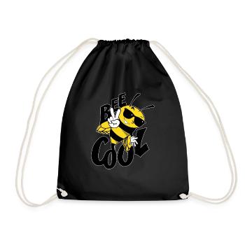 Apiculteur abeilles Miel Abeille Nectar cadeau - Sac de sport léger - noir - Devant