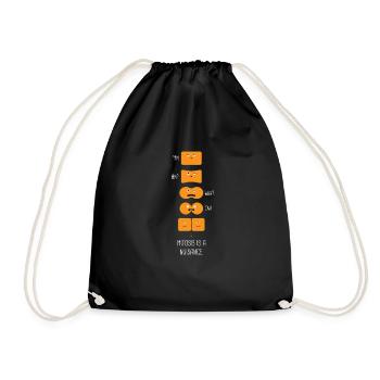 biologie - Sac de sport léger - noir - Devant
