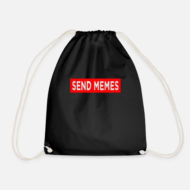 Send Memes - Sac de sport léger - noir