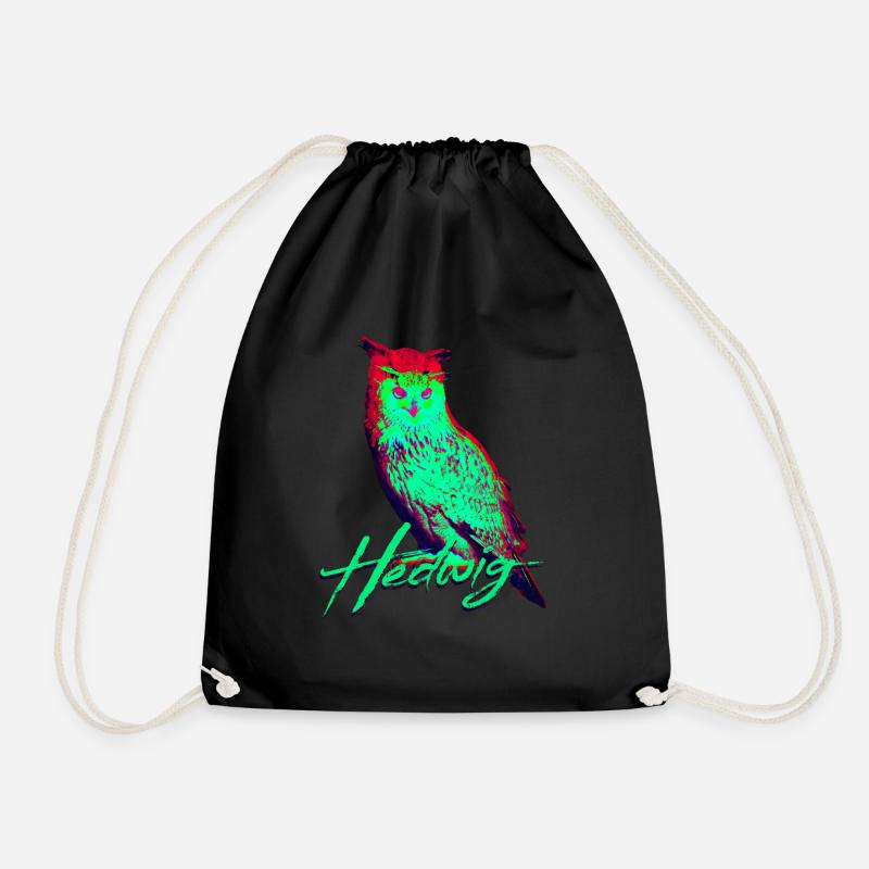 Hedwig Owl - Turnbeutel - Schwarz