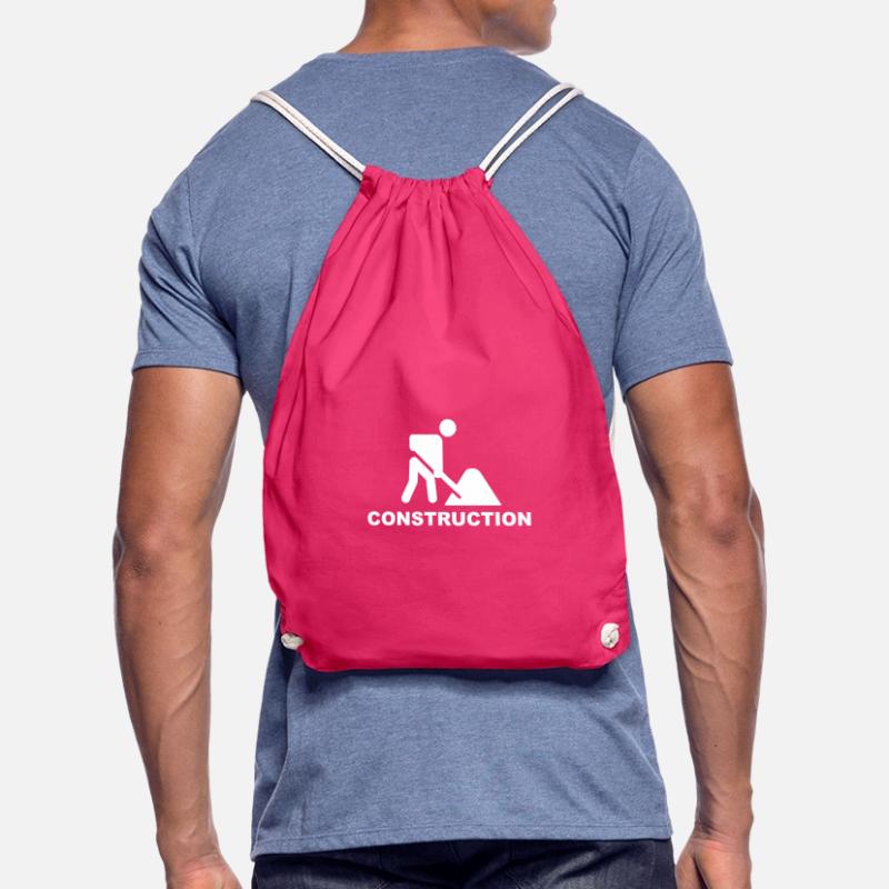 Construction /Construction /Construction /Conversion /Help Drawstring Bag