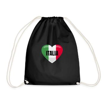 Italia - Sac de sport léger - noir - Devant
