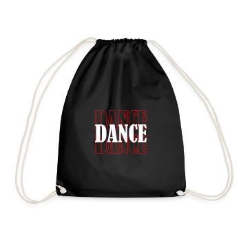 To dance - Drawstring Bag - black - Front