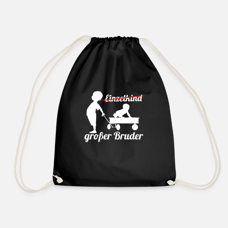 Großer Bruder - Turnbeutel - Schwarz