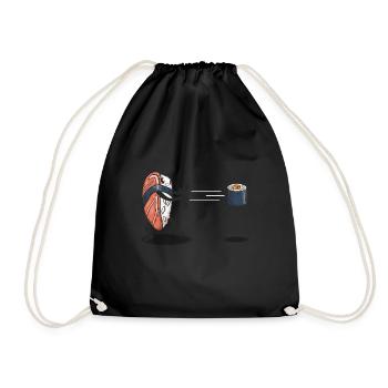 Sushi Fighter - Sac de sport léger - noir - Devant