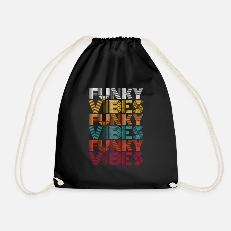 Funky Vibes - Turnbeutel - Schwarz