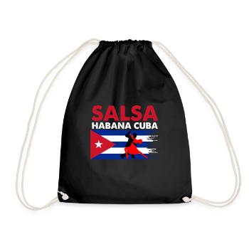 Salsa La Havane Cuba - Sac de sport léger - noir - Devant