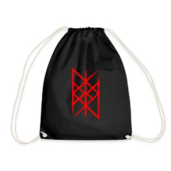 Web of Wyrd runes cadeau mythe nordique Vikings - Sac de sport léger - noir - Devant