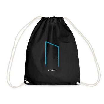cadeau de rune uruz mythologie viking nordique - Sac de sport léger - noir - Devant