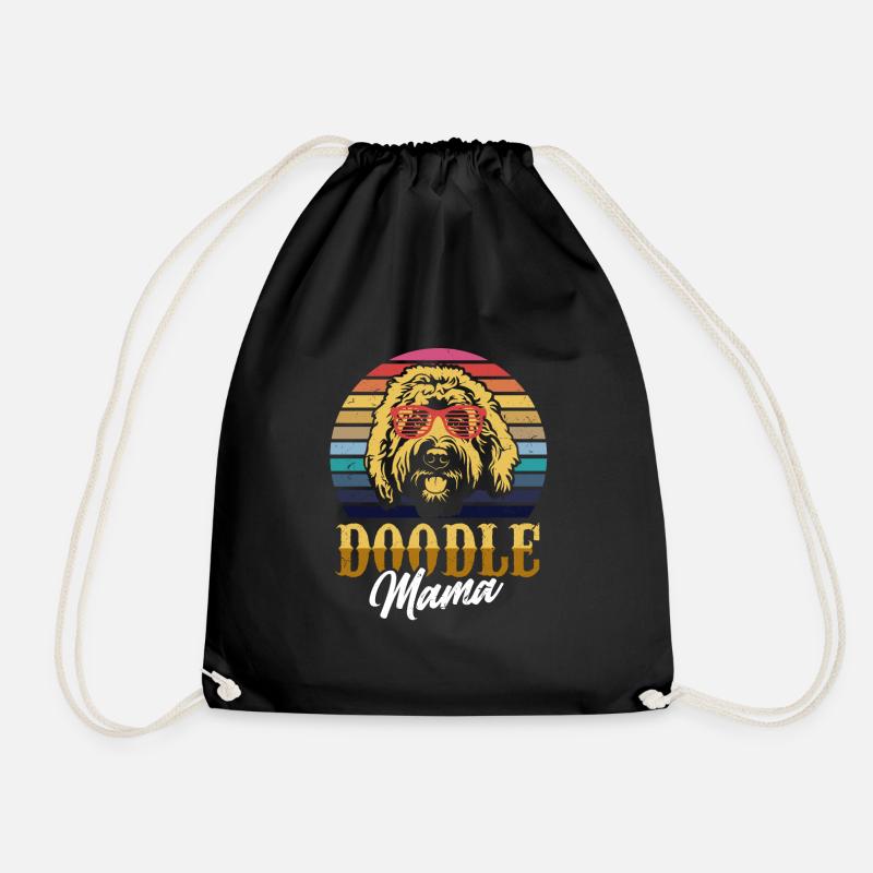 Doodle Mama Gift Goldendoodle Mom Goldendoodle - Turnbeutel - Schwarz