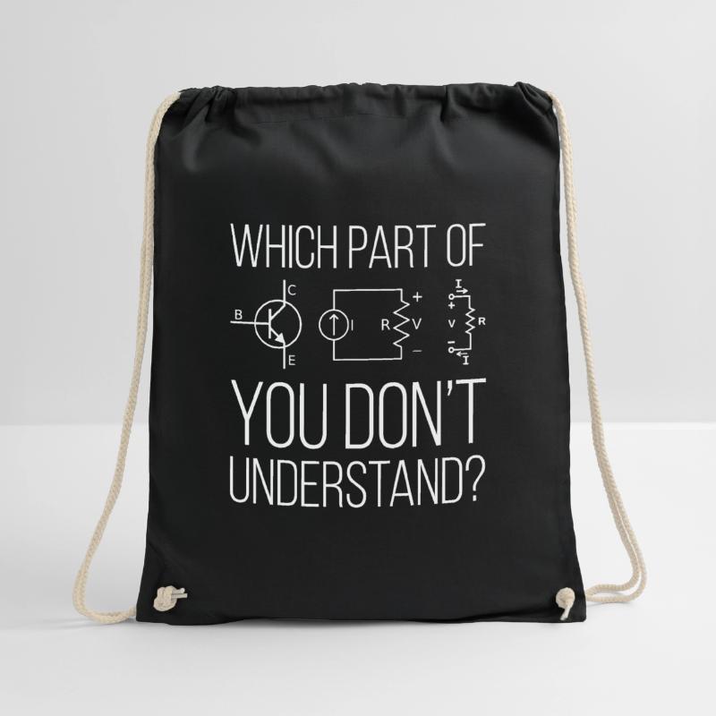 electrical engineer electrical engineering Drawstring Bag