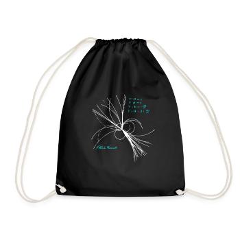 Maxwell equations physicist science physics - Drawstring Bag - black - Front