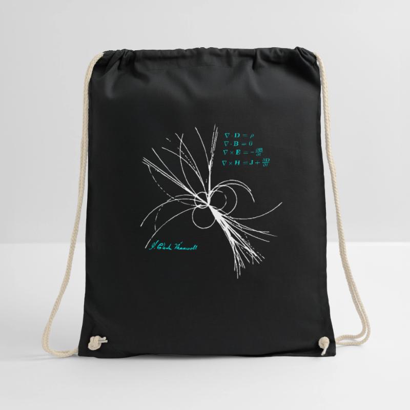 Maxwell equations physicist science physics Drawstring Bag