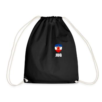 Drapeau Yougoslavie SFRJ Tito Yugo Serbie Croatie - Sac de sport léger - noir - Devant