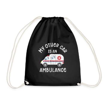 Paramedics - Drawstring Bag - black - Front