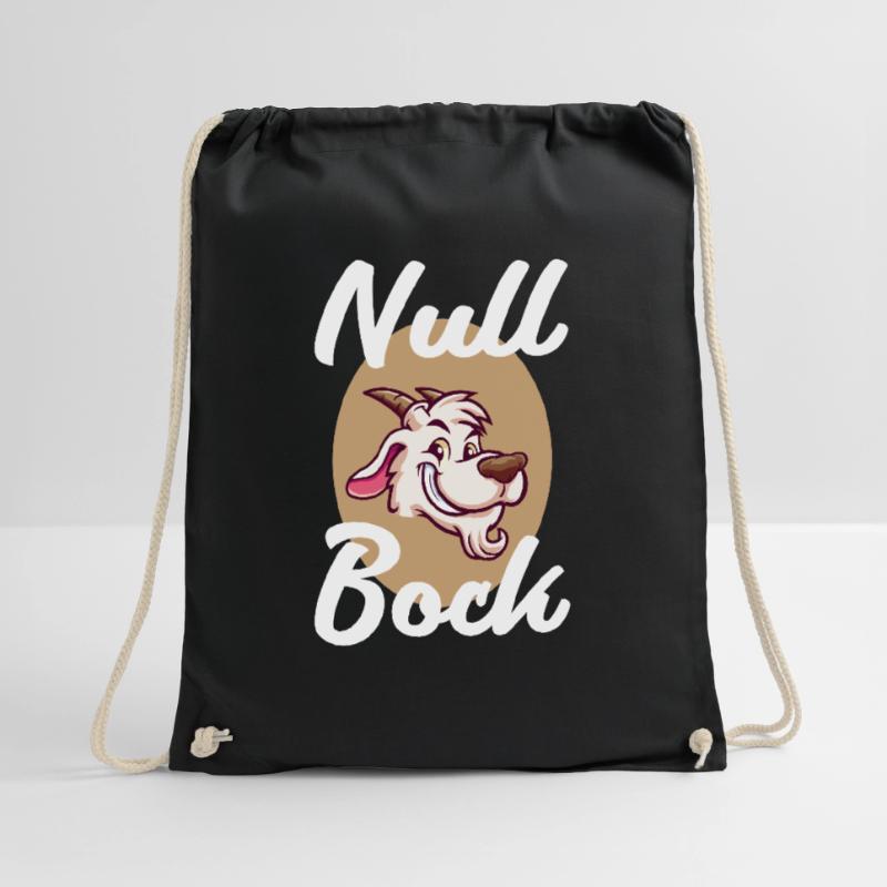 Null Bock Spruch Ziegenbock Null Bock Generation Turnbeutel